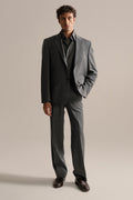 Charcoal Grey Single Breasted Suit
