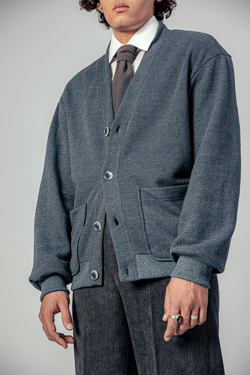 GREY CORDUROY PANTS