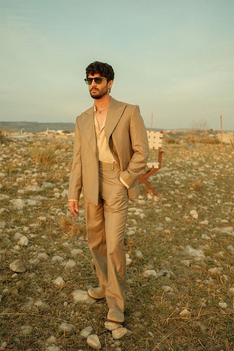 ECRU BROWN SUIT