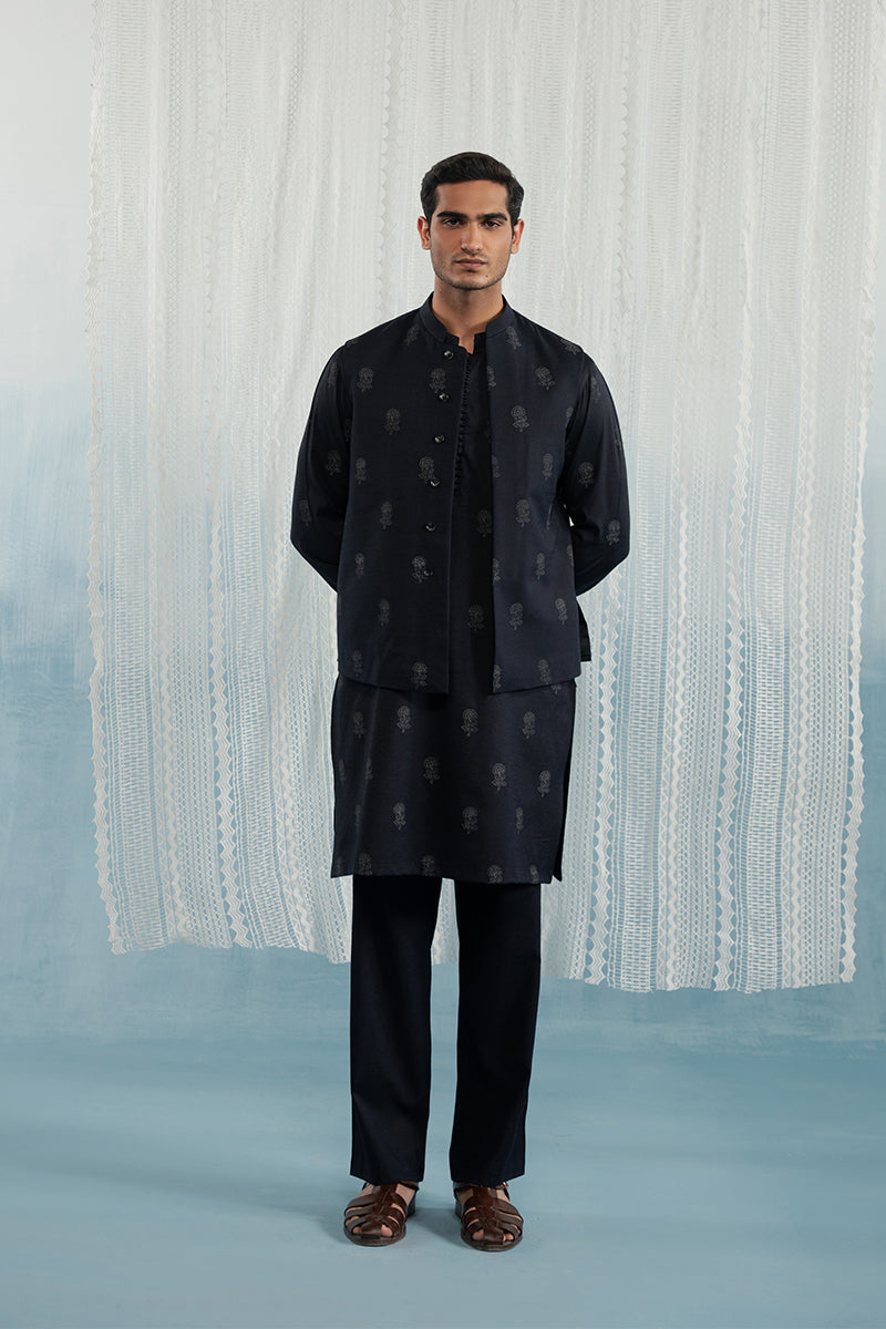 'Navy Blue' Waistcoat