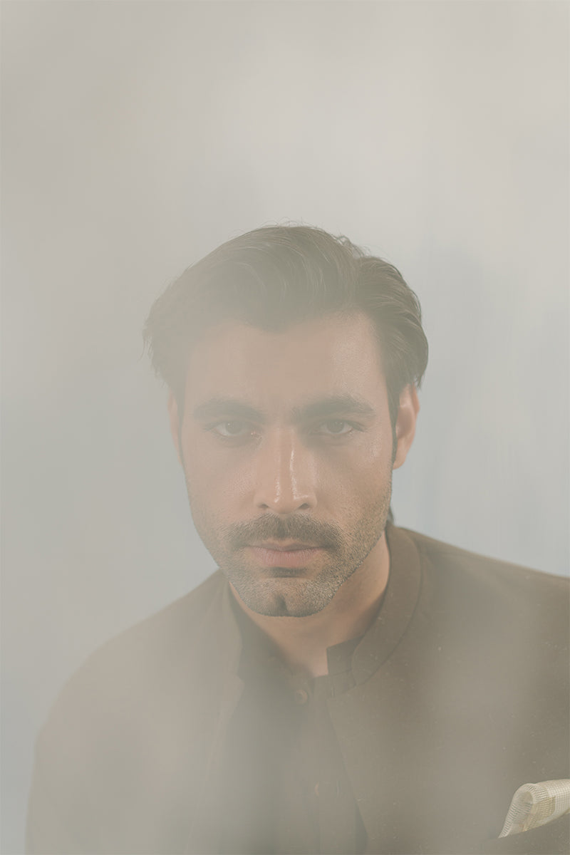 'Brown Shalwar Kameez"