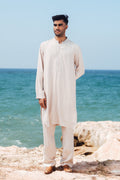 'Soft Pink' Embroidered Kurta Pajama