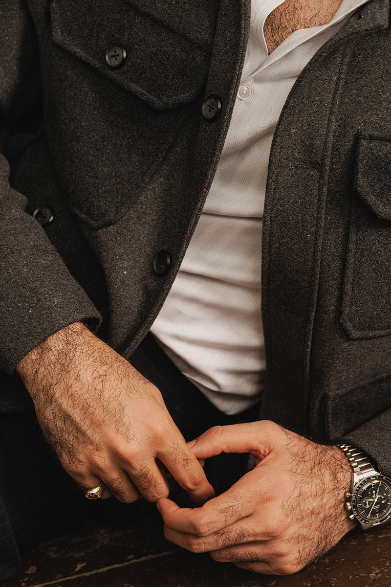 Tailored White Stripped Formal Shirt