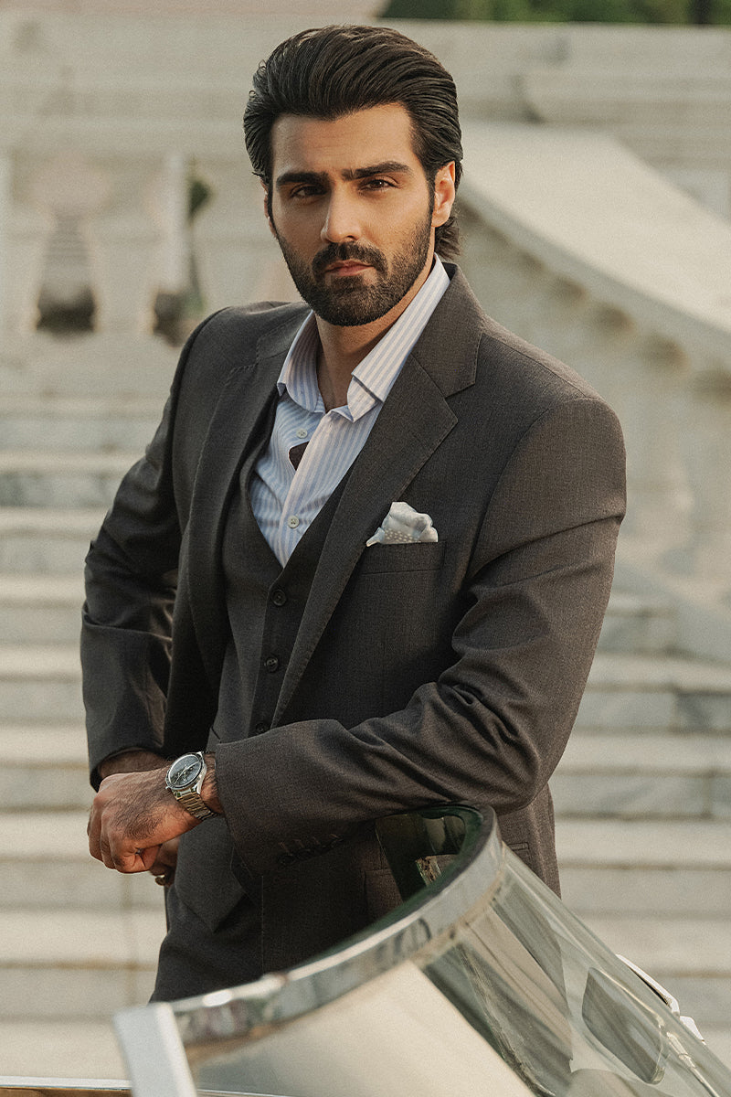 Tailored Blue Stripped Formal Shirt
