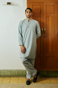 TEAL BLUE LUXURY KURTA PAJAMA FOR MEN