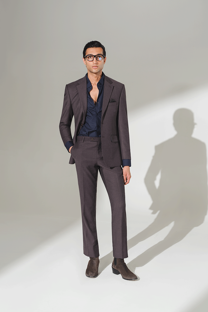 MOCHA BROWN SUIT